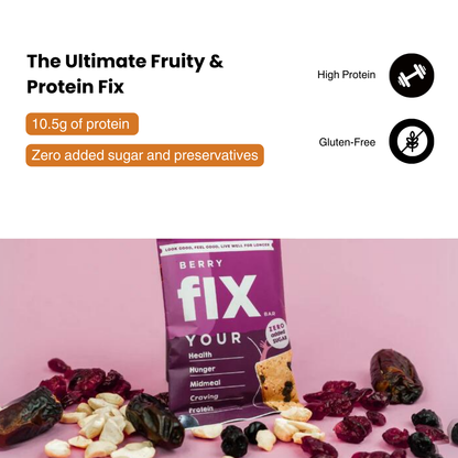 Fix Bar | Berry Bar | Pack of 6